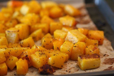 Kelly Childs' roasted butternut squash